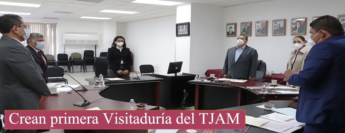 Crean primera Visitaduría del TJAM